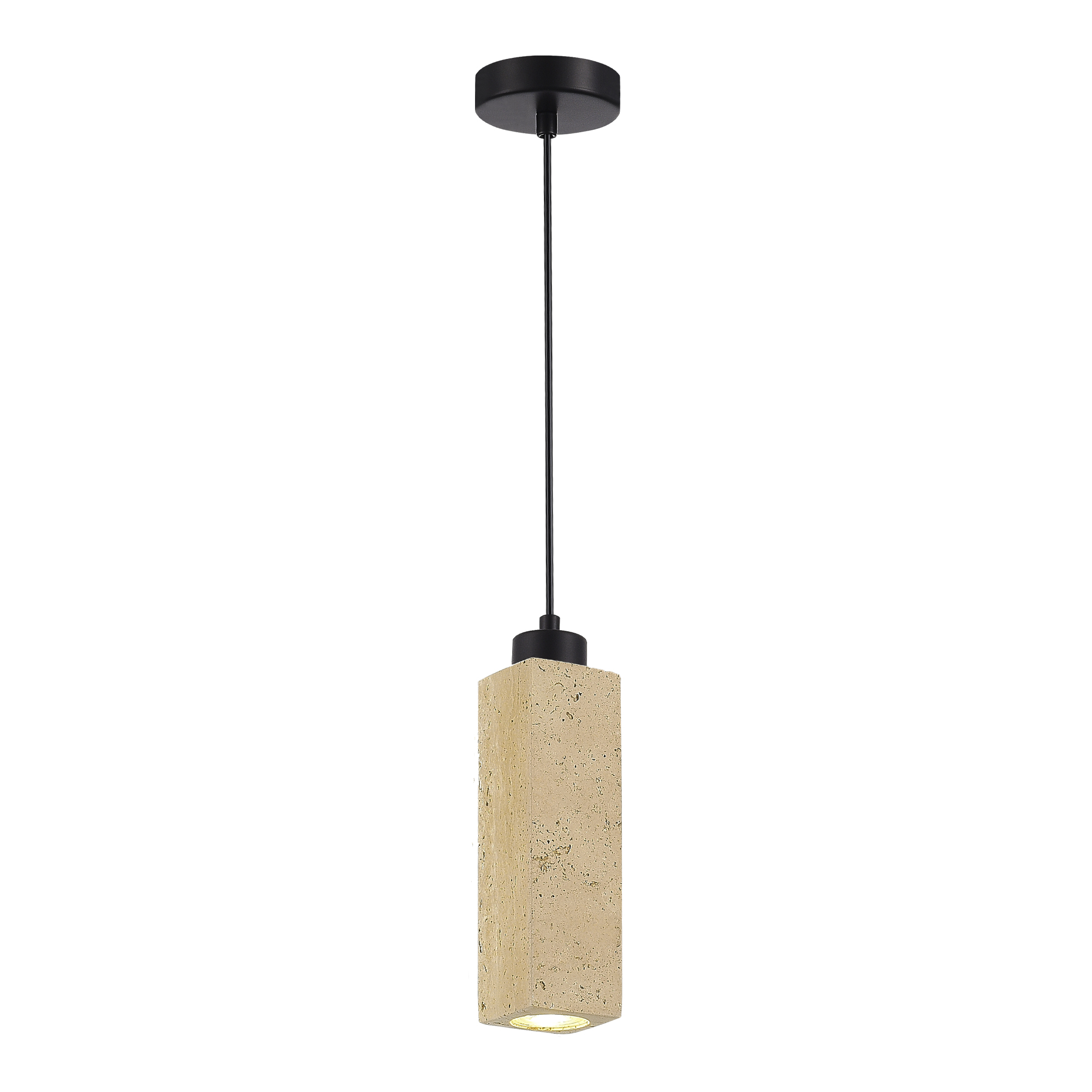SL1194.413.01 Светильник подвесной ST-Luce Черный/Бежевый GU10 1*5W 4000K EARTHY