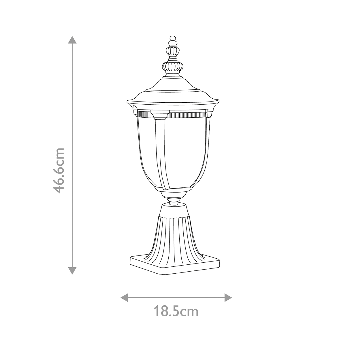 Фонарь-пьедестал Elstead Lighting, Арт. CL3-S