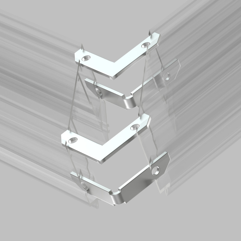 Соединитель для шинопровода Denkirs TR2027-AL