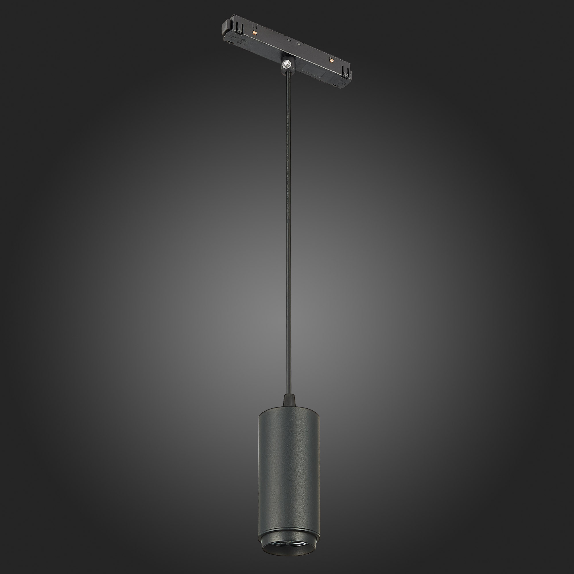ST357.433.06 Магнитный трековый светильник подвесной ZOOM Черный LED 1*6W 3000K 667Lm Ra>80 10-60° I SKYLINE 48