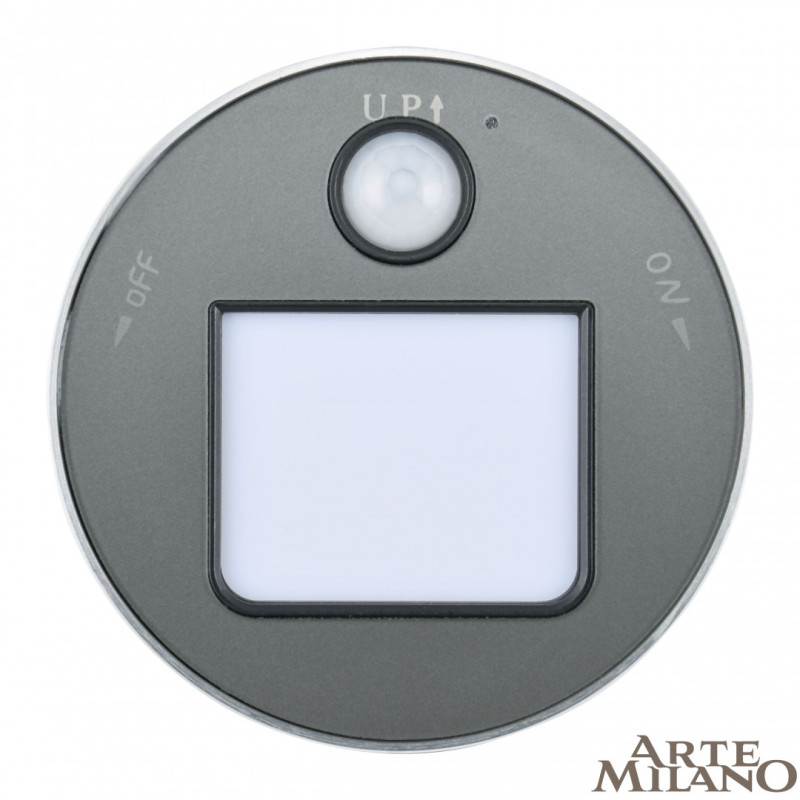 Трековая система розеток Arte Milano 380011TLS/LWS Grey