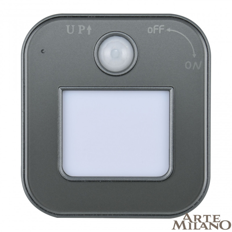 Трековая система розеток Arte Milano 380022TLS/LWS Grey