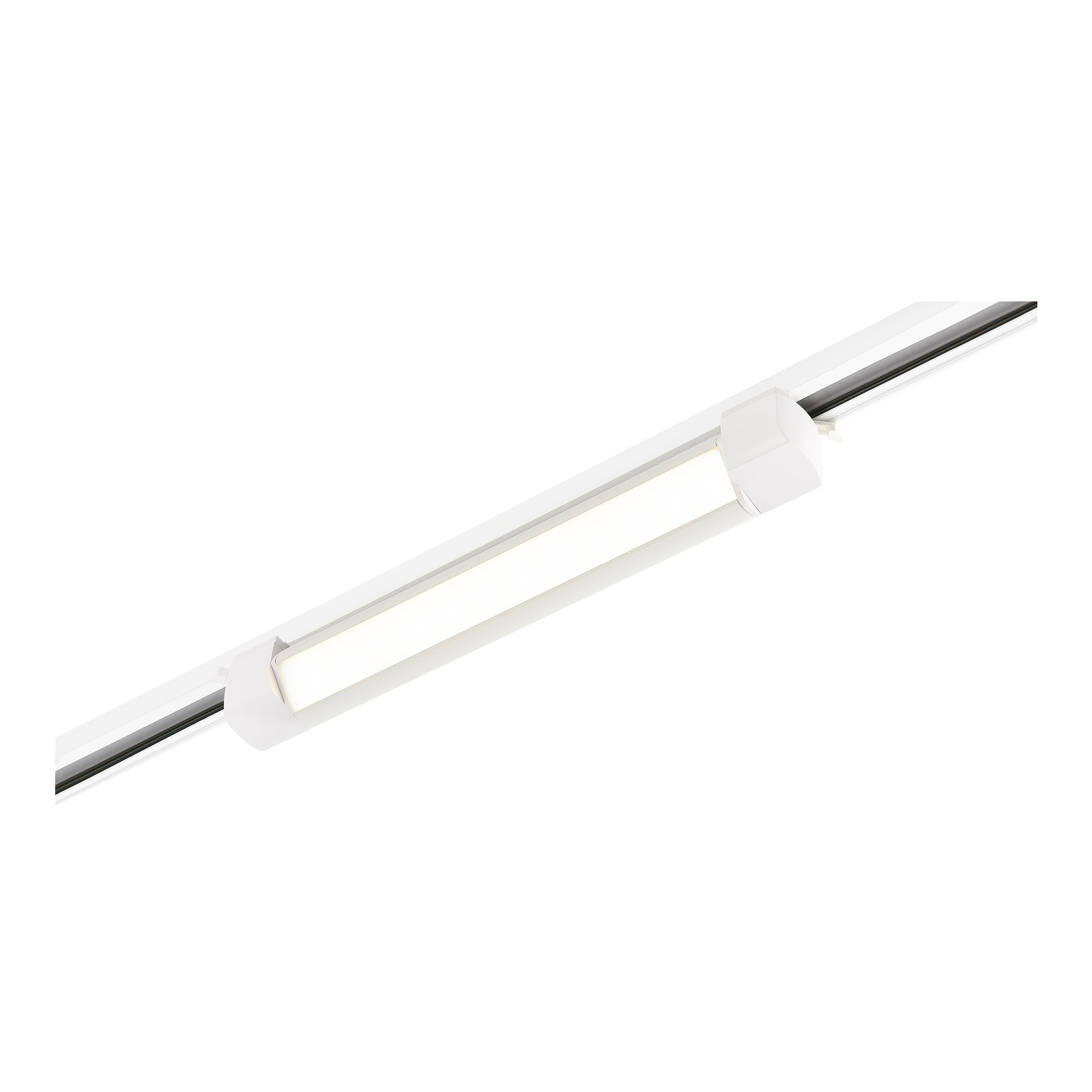 ST368.546.10 Св-к трек. Белый LED 1*10W 4000K 725Lm Ra90 120 IP20 L387xW49xH54 170-240VV BASE
