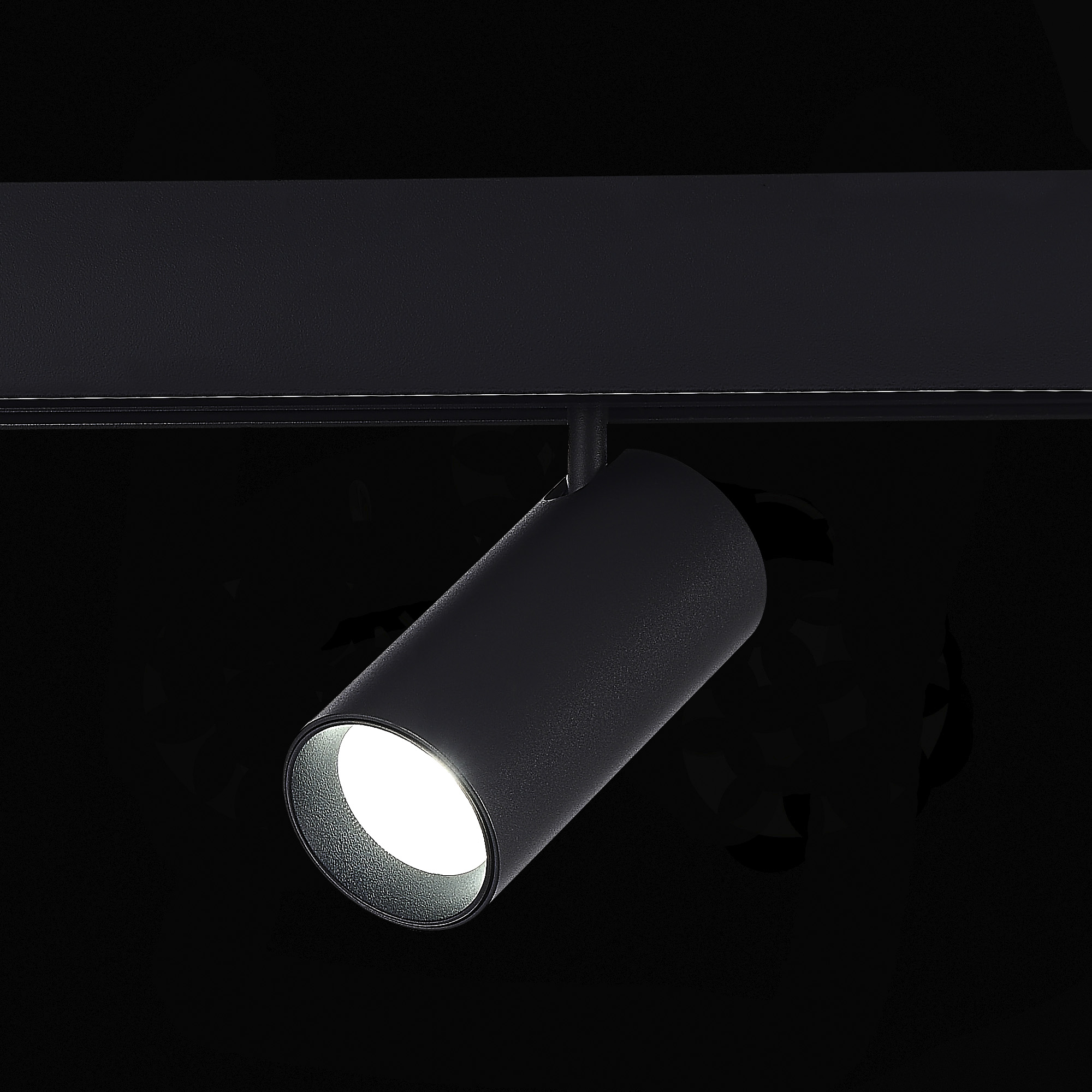 ST375.406.12.1 Магнитный трековый светильник SMART Черный LED 1*12W 2700K-6500K 1 080Lm Ra90 36о IP2 SKYLINE 48