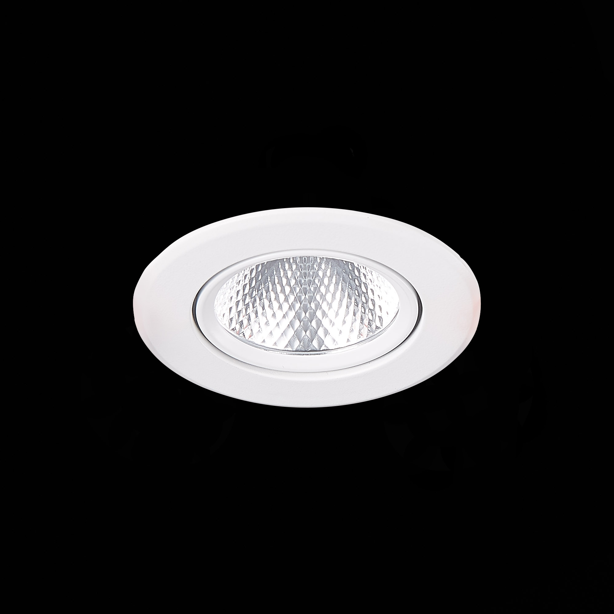 ST211.538.08.36 Св-к встр. Белый LED 1*8W 3000K 640Lm Ra80 36° IP20 D86xH50 220-240V Встраиваемые светильники