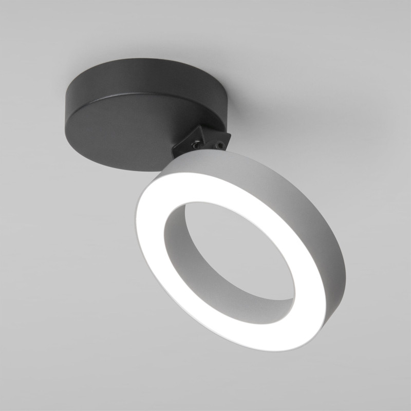 Накладной светильник Elektrostandard Spila серебро 12W 4200К (25105/LED)