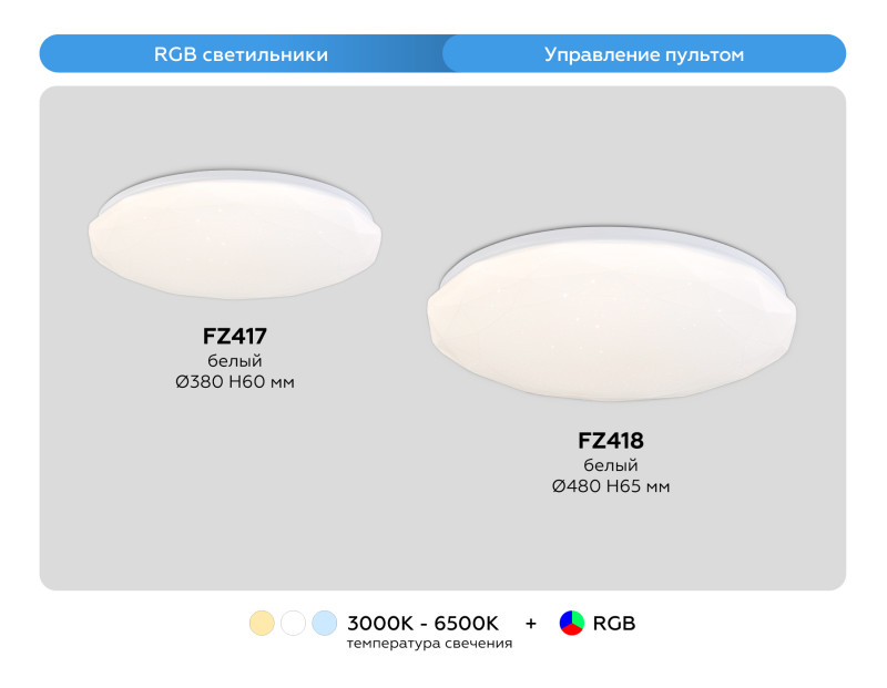 Накладной светильник Ambrella Light FZ418