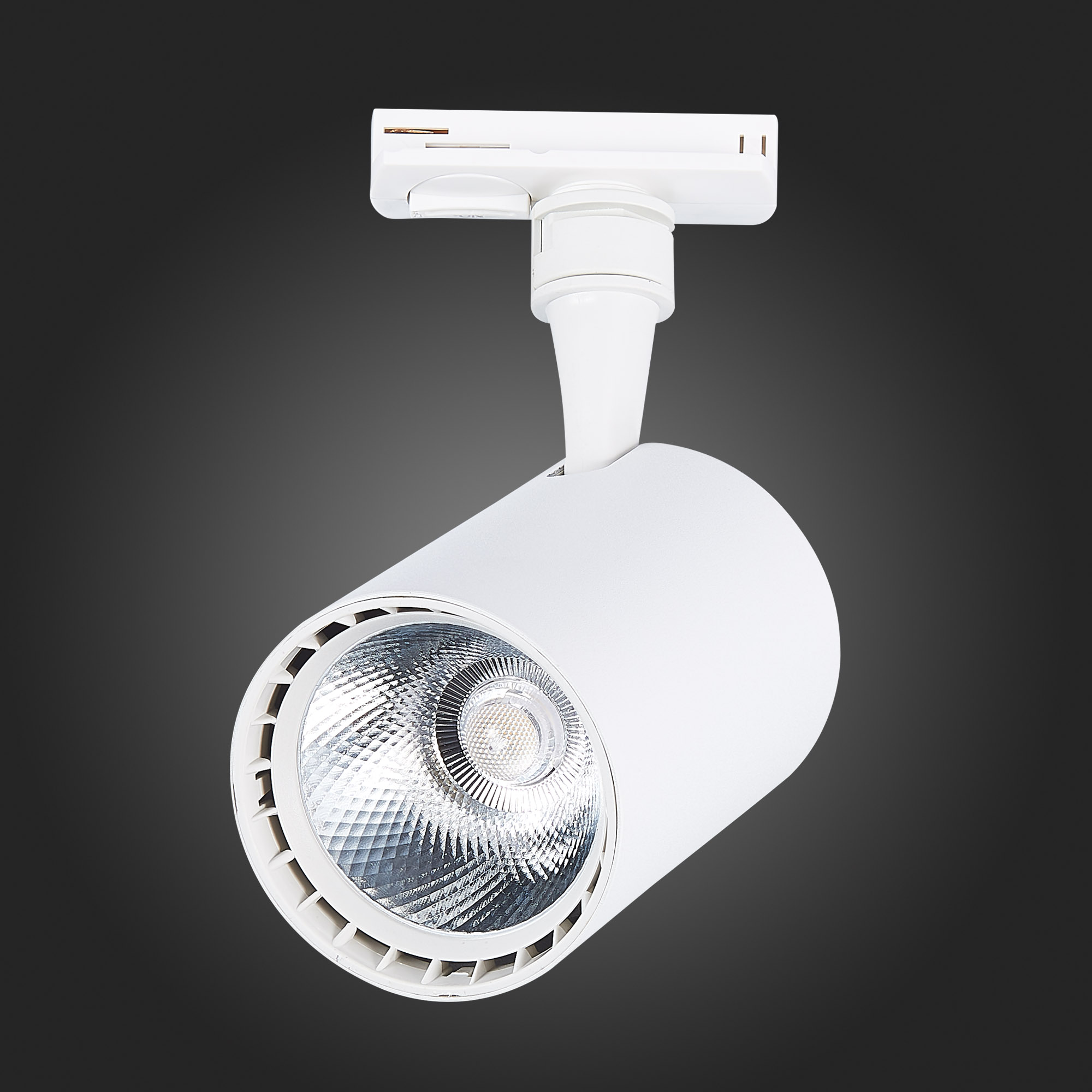 ST351.536.20.24 Св-к трек. Белый LED 1*20W 3000K 1 800Lm Ra?80 24° IP20 L118xW78xH174 100-240V BASE