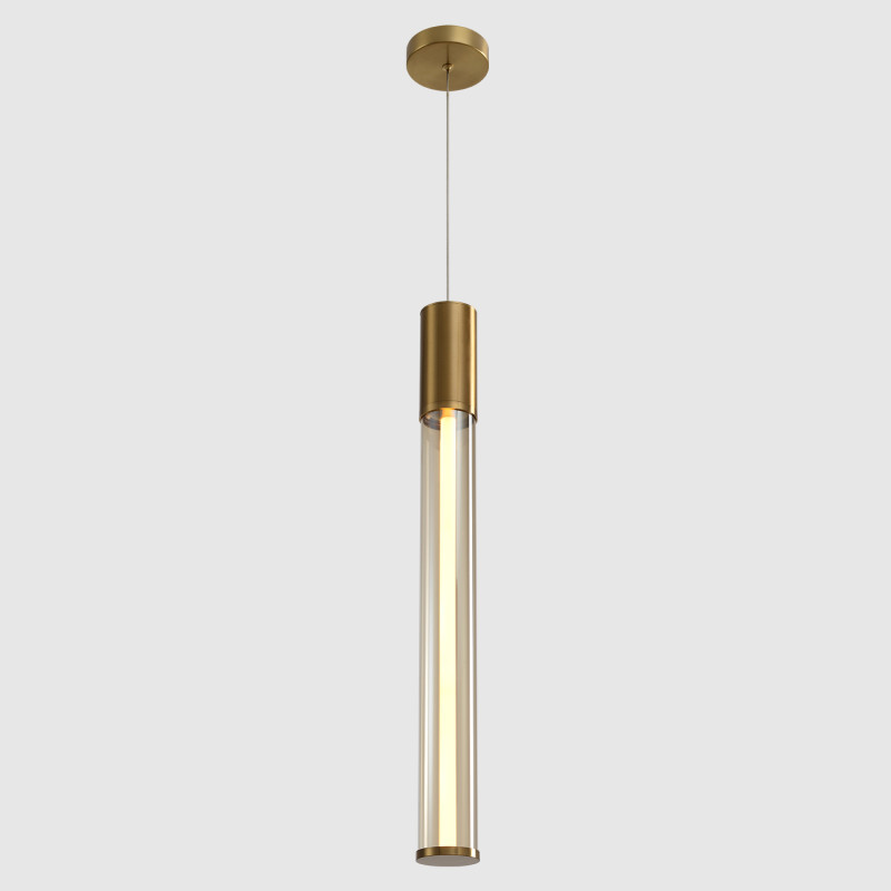 Подвесной светильник Crystal Lux LINEUP SP11W LED BRASS