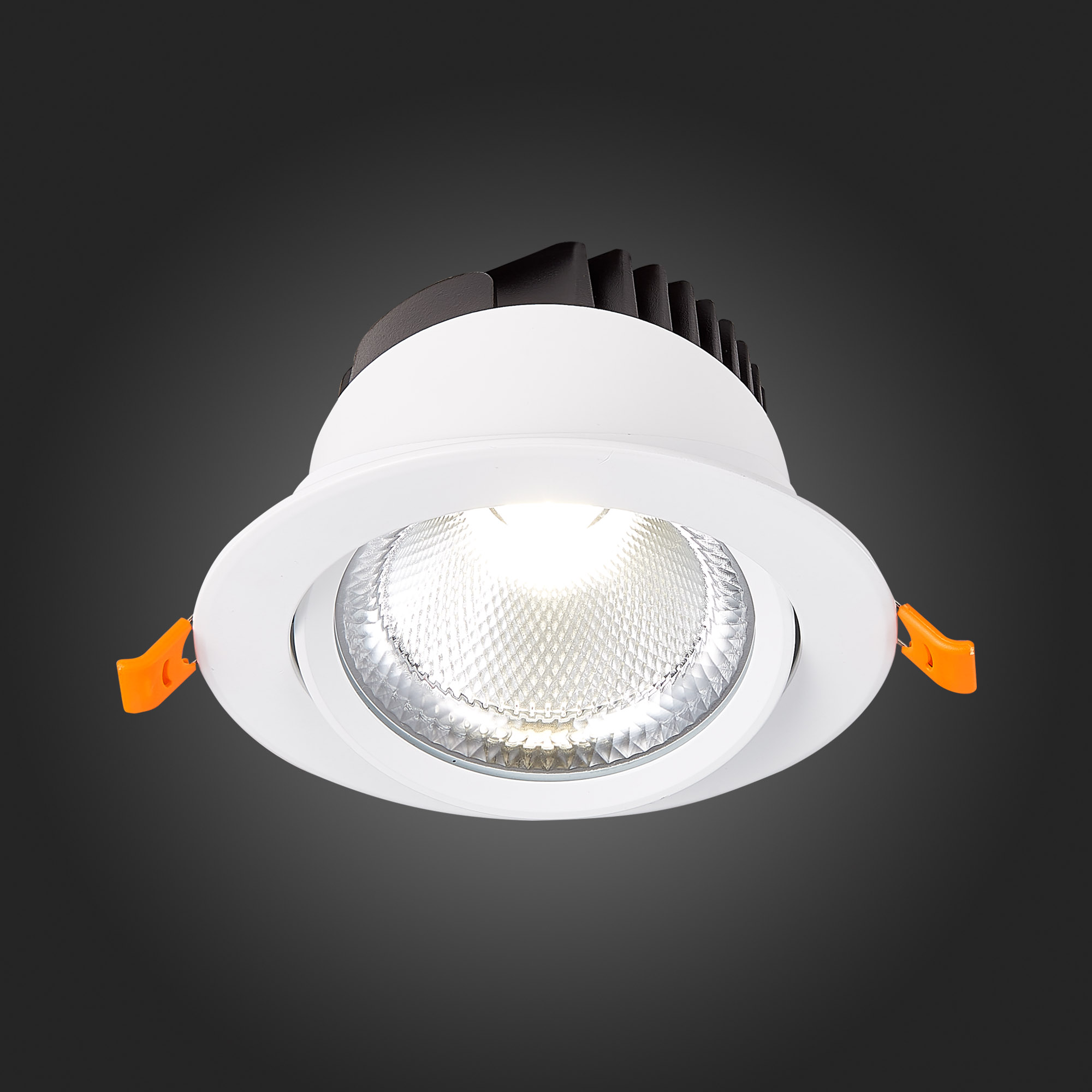 ST211.538.15.36 Св-к встр. Белый LED 1*15W 3000K 1 125Lm Ra80 36° IP20 D109xH65 220-240V Встраиваемые светильники