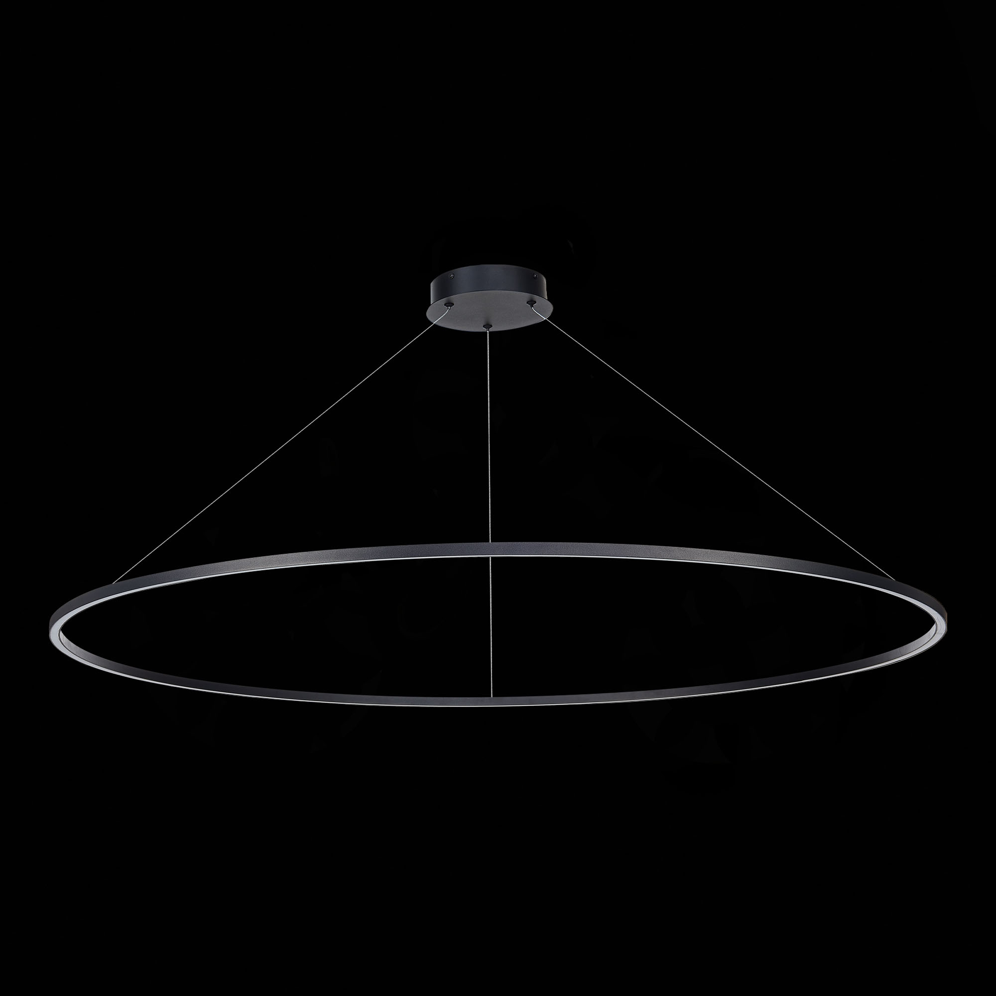 ST605.403.72 Cветильник подвесной SMART ST-Luce Черный/Белый LED 1*72W 2800-6500K AURA