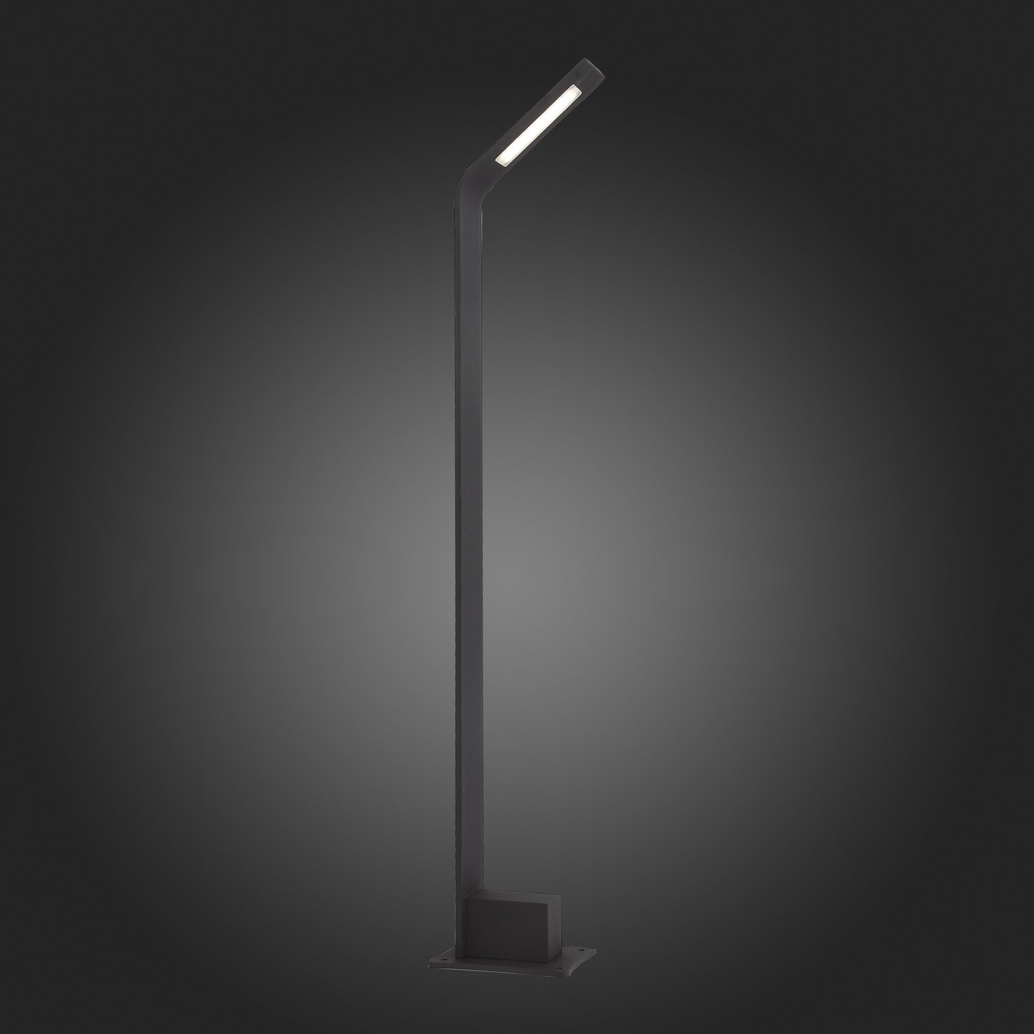 SL094.445.01 Светильник уличный наземный ST-Luce Черный/Черный LED 1*6W 4000K ANSA