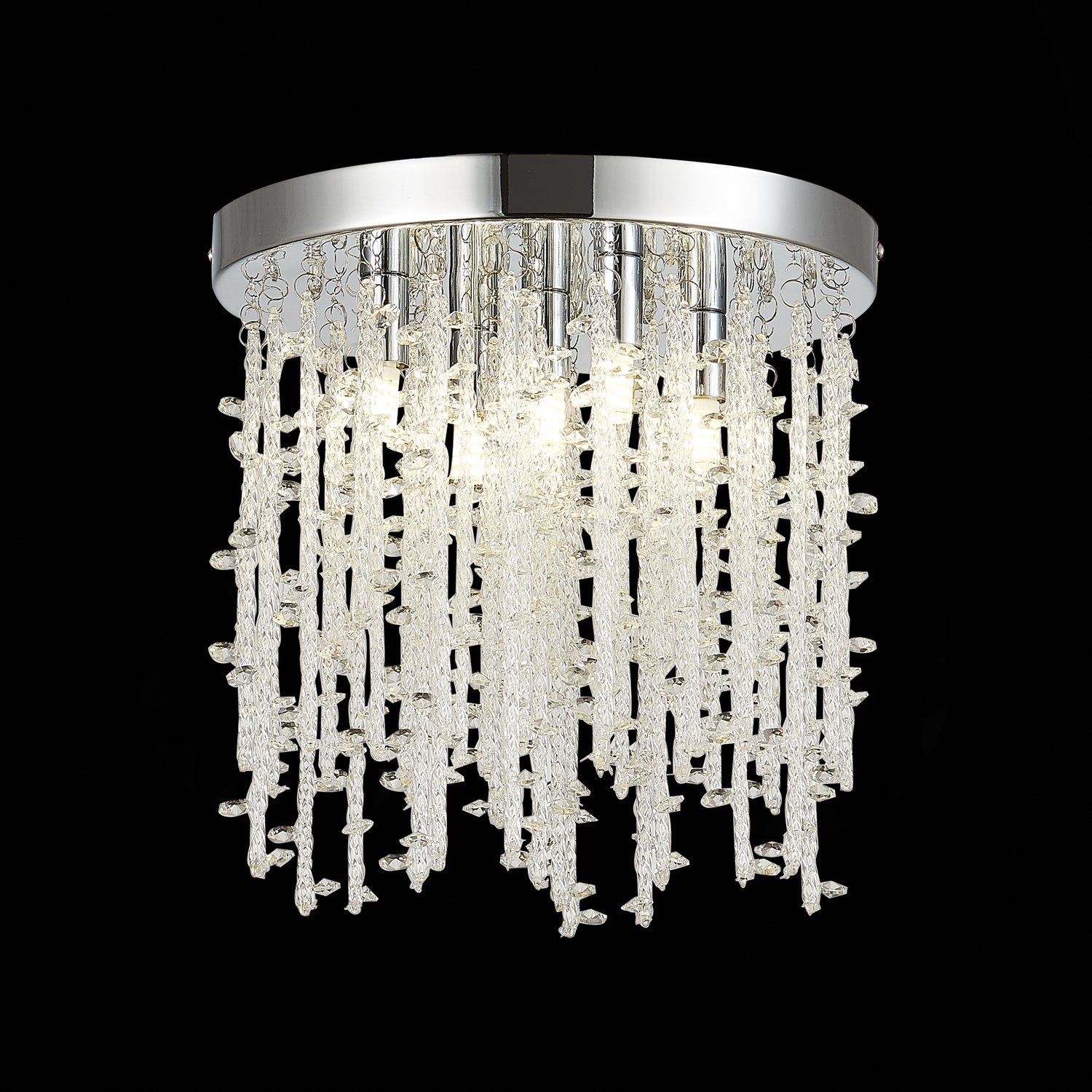 SLE103302-05 Светильник потолочный Хром/Прозрачный G9 LED 5*3W LUCCHIO