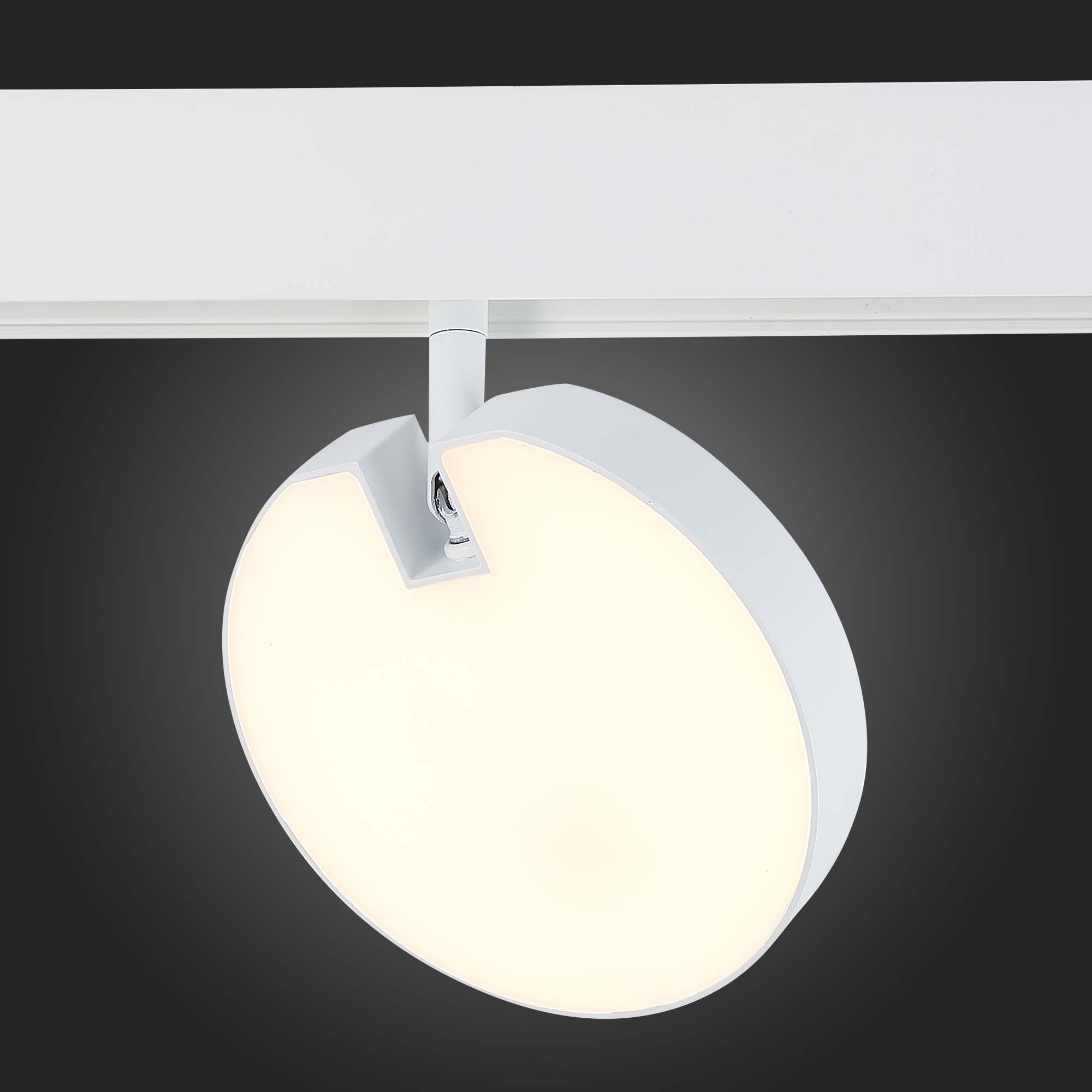 ST359.536.15 Магнитный трековый светильник белый LED 1*15W 3000K 760Lm Ra>80 120° IP20 L150xW28xH211 SKYLINE 48