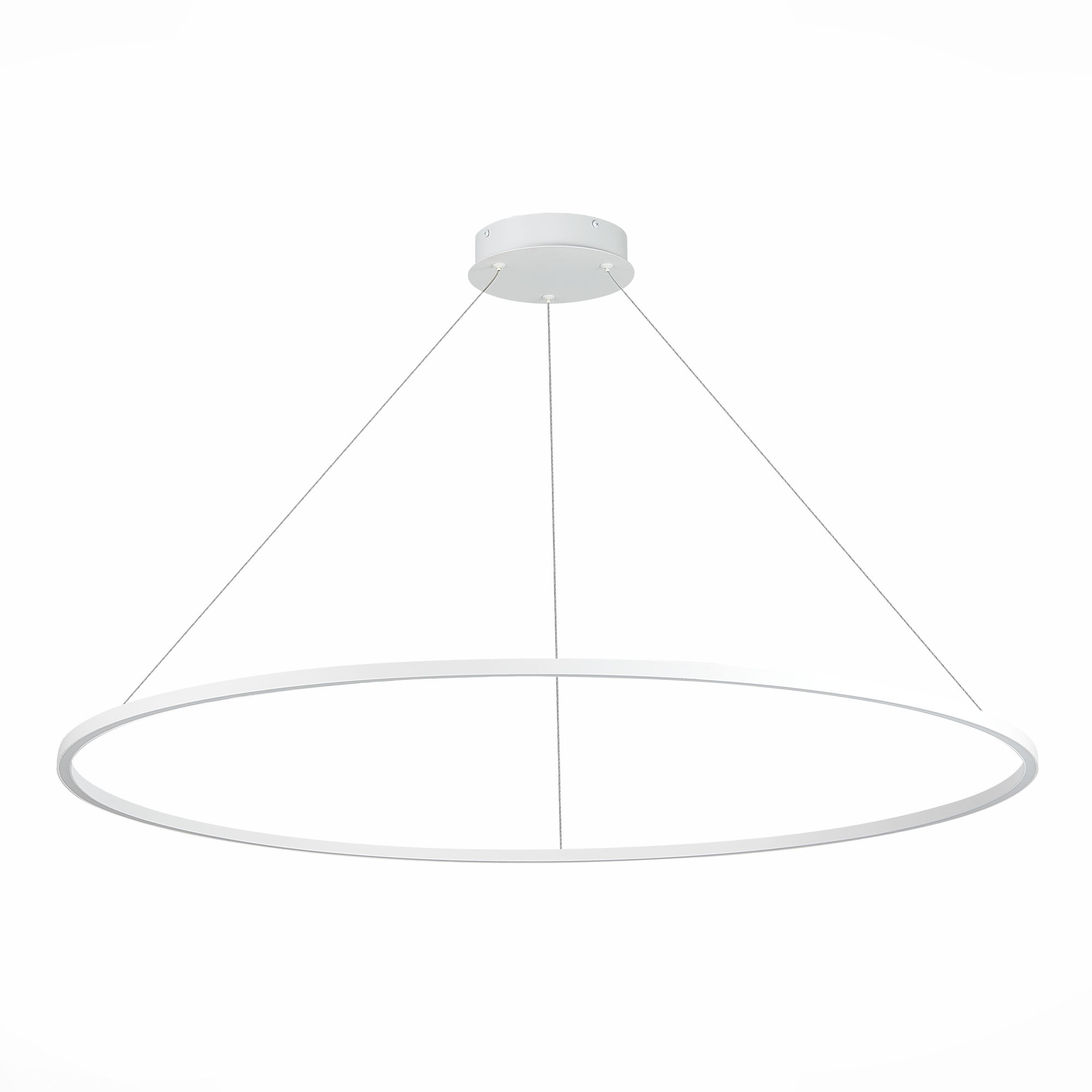ST605.503.72 Cветильник подвесной SMART ST-Luce Белый/Белый LED 1*72W 2800-6500K AURA